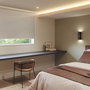 ロールスクリーン -エルデBC 遮光- 幅広対応商品- ムーングレイ N-8221