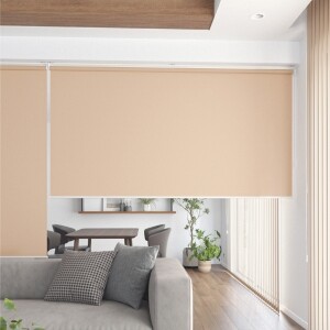 ロールスクリーン -エルデ- 幅広対応商品 - ブリーチサンド N-8430