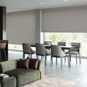 ロールスクリーン -エルデ- 幅広対応商品 - ヴィンテージブラウン N-8435