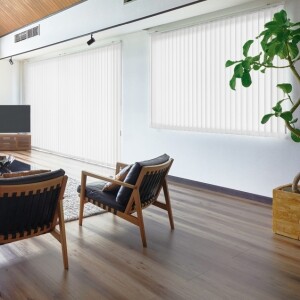 バーチカルブラインド-フェスタ2- ミルキーホワイト A8745