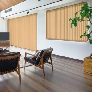 バーチカルブラインド-フェスタ2- ライトアプリコット A8761