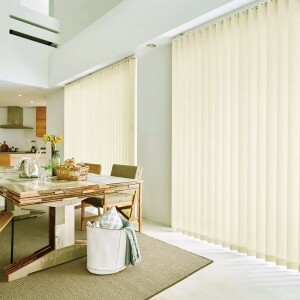 バーチカルブラインド-リーチェ遮熱- クラウドアイボリー A8774