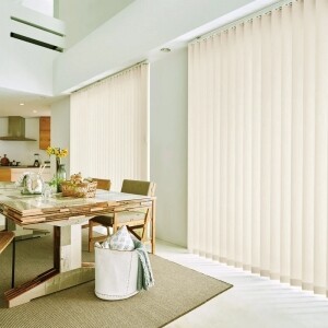 バーチカルブラインド-リーチェ遮熱- シャインオイスター A8776