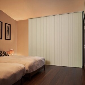 バーチカルブラインド-プレト遮光- オイスター A8874