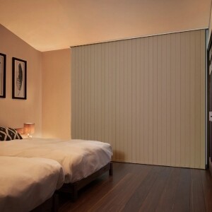 バーチカルブラインド-プレト遮光- モカブラウン A8876