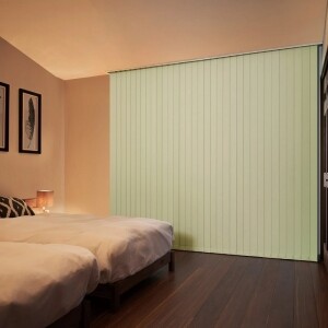 バーチカルブラインド-プレト遮光- パールグリーン A8878