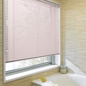 アルミブラインド-ベーシック・遮熱-(浴窓ビス止め式)ライトピンク JC-2071