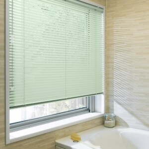 アルミブラインド-ベーシック・遮熱-(浴窓ビス止め式)ソフトエメラルド JC-2075