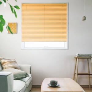 アルミブラインド-ベーシック・遮熱-(通常ビス止め式)ライトオレンジ  JC-2070