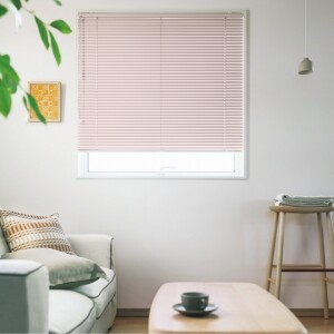 アルミブラインド-ベーシック・遮熱-(通常ビス止め式) ライトピンク JC-2071