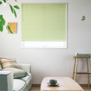 アルミブラインド-ベーシック・遮熱-(通常ビス止め式)マスカットグリーン  JC-2073