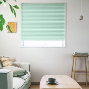 アルミブラインド-ベーシック・遮熱-(通常ビス止め式) ライトターコイズ JC-2076