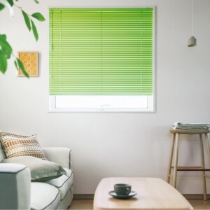 アルミブラインド-ベーシック・遮熱-(通常ビス止め式) アップルグリーン JC-2116