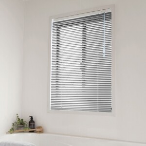 アルミブラインド-ベーシック・遮熱-(浴窓テンション式)グレー(ツヤあり) JC-2094
