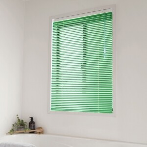 アルミブラインド-ベーシック・遮熱-(浴窓テンション式)グリーン  JC-2248