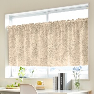 エルマー カフェカーテン J-12276 ベージュ