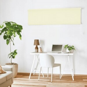 ロールスクリーン-カジュアルウォッシャブル イエローアイボリー JC-6028