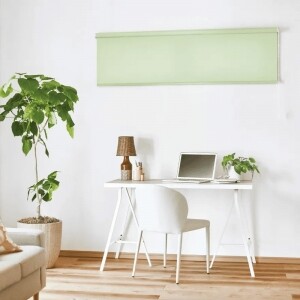 ロールスクリーン-カジュアルウォッシャブル ペールグリーン JC-6041