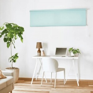 ロールスクリーン-カジュアルウォッシャブル ライトブルー JC-6046