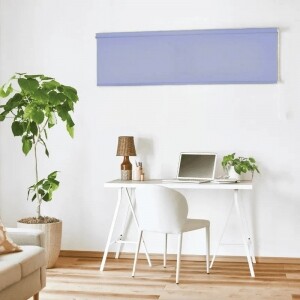 ロールスクリーン-カジュアルウォッシャブル サルビアブルー JC-6047