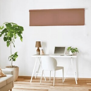 ロールスクリーン-カジュアルウォッシャブル ディープピンク JC-6052