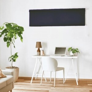 ロールスクリーン-カジュアルウォッシャブル ダークネイビー JC-6055