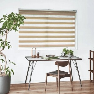 ロールスクリーン-調光ロールスクリーン モカ JC-6705