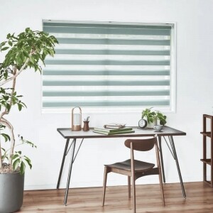 ロールスクリーン-調光ロールスクリーン オールドブルー JC-6707