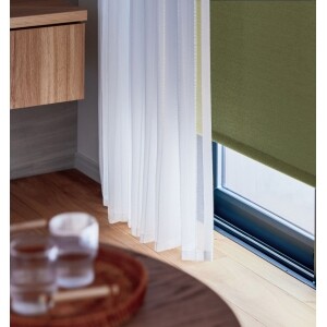 ロールスクリーン-フォーマルウォッシャブル グラスグリーン JC-6125