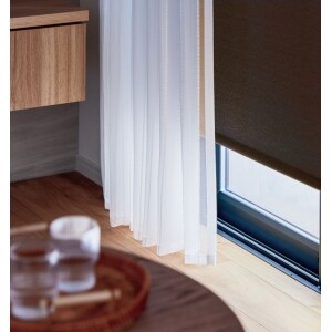 ロールスクリーン-フォーマルウォッシャブル マロンブラウン JC-6129