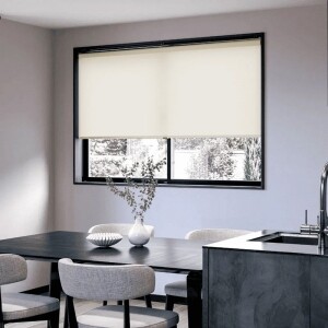 ロールスクリーン-Nプレーンウォッシャブル オフホワイト JC-6002