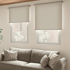 ロールスクリーン-Nプレーンウォッシャブル ウォームグレー JC-6013