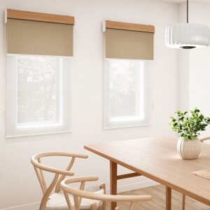 ロールスクリーン-シアーノンウォッシャブル1 ホワイト - JC-6232