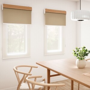 ロールスクリーン-シアーノンウォッシャブル１ オフホワイト - JC-6233