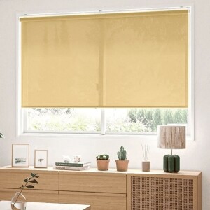 ロールスクリーン-省エネウォッシャブル カフェオレ JC-6263