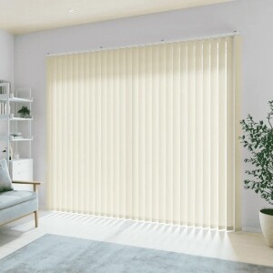 バーチカルブラインド-N省エネウォッシャブル- アイボリー JC-6074