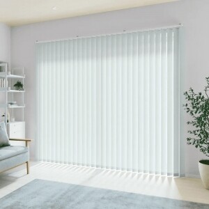 バーチカルブラインド-N省エネウォッシャブル- フロスティブルー JC-6079