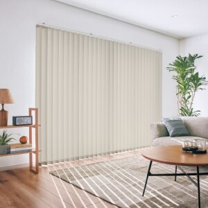 バーチカルブラインド-カジュアルウォッシャブル- リネングレー JC-6030