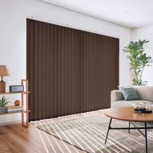 バーチカルブラインド-カジュアルウォッシャブル- サルビアブルー JC-6047