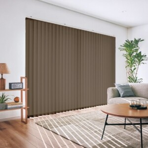 バーチカルブラインド-カジュアルウォッシャブル- シェルピンク JC-6048