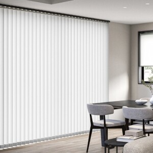 バーチカルブラインド-Nプレーンウォッシャブル- プラチナグレー JC-6007