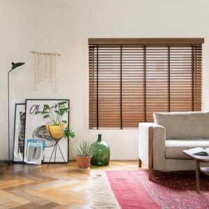 ウッドブラインド ベーシック ダークブラウン JC-2005