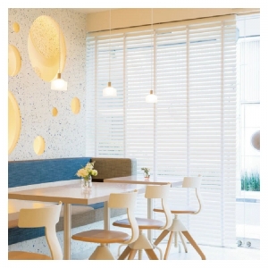 ウッドブラインド　ベーシック　ピュアホワイト　JC-2201