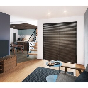 ウッドブラインド　ベーシック　ダークマホガニー　JC-2215