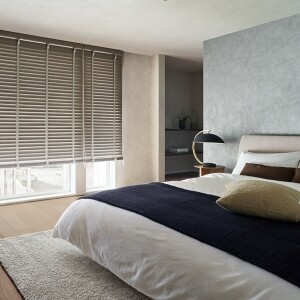 ウッドブラインド カジュアル チャコールグレー JC-2405