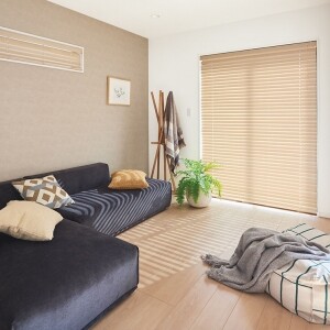 ウッドブラインド カジュアル ナチュラルグレイン JC-2406