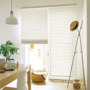 ウッドブラインド　カジュアル　Cホワイト　JC-2501