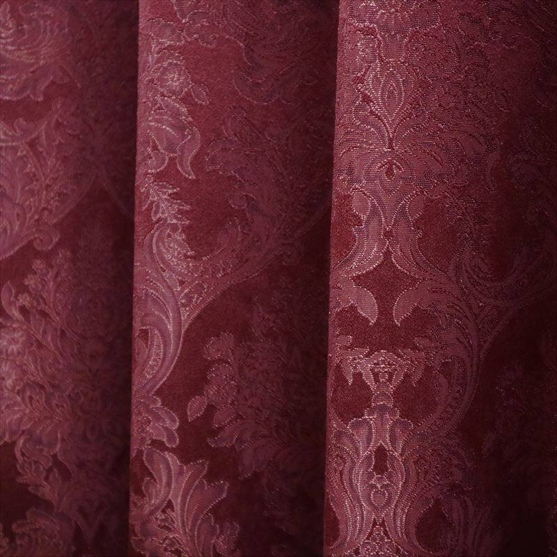 アラビアンダマスク クッションカバー J レッド 公式 ジャストカーテン オンラインショップ