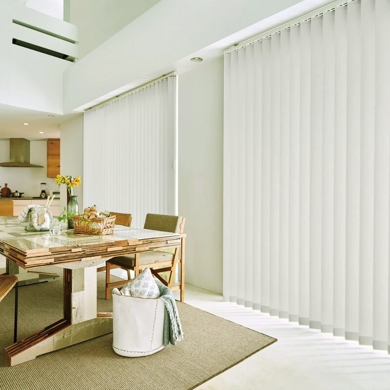 バーチカルブラインド-リーチェ遮熱- ライトグレイ A8775