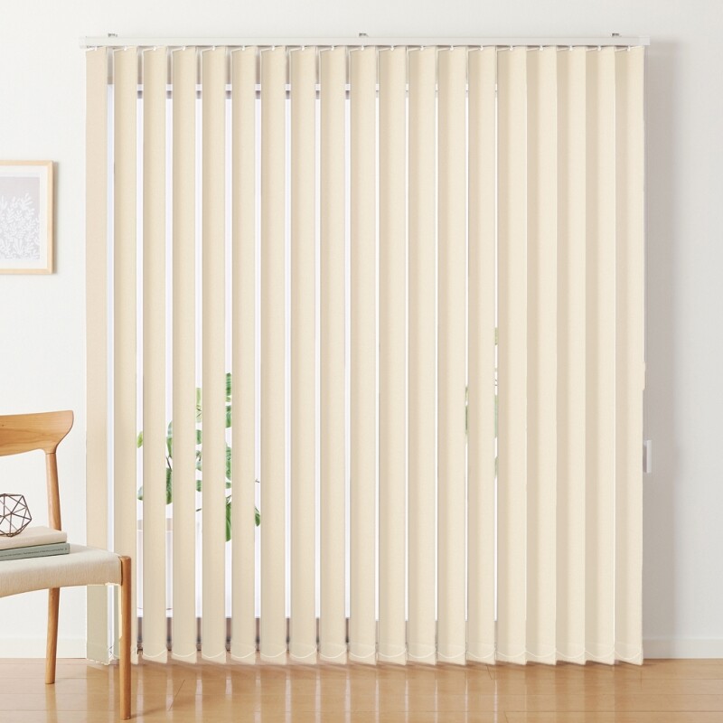 バーチカルブラインド-ラフィー- アイボリー A8704